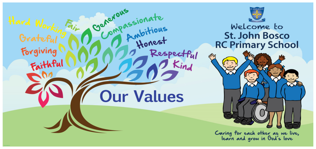 poster of our values